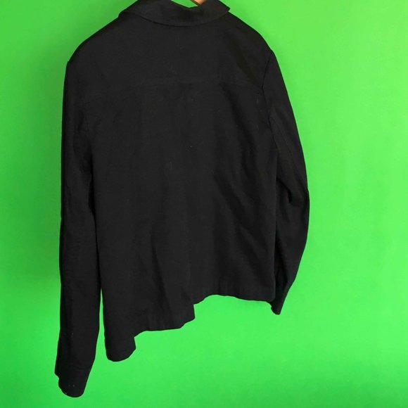 Tradition Country Collection Black "Jean Jacket" Style Jacket - Picture 3 of 6